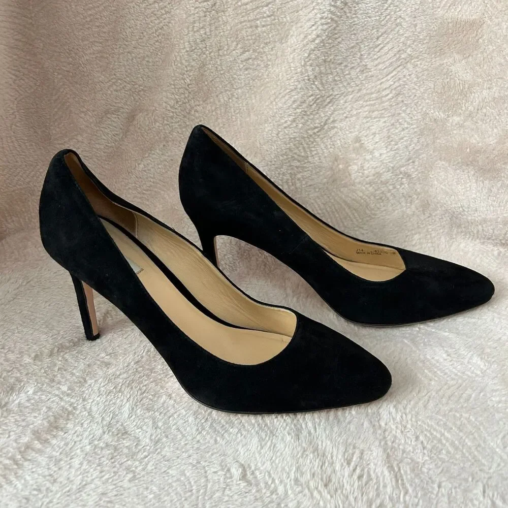Cole Haan Go To Park Pump Black Suede